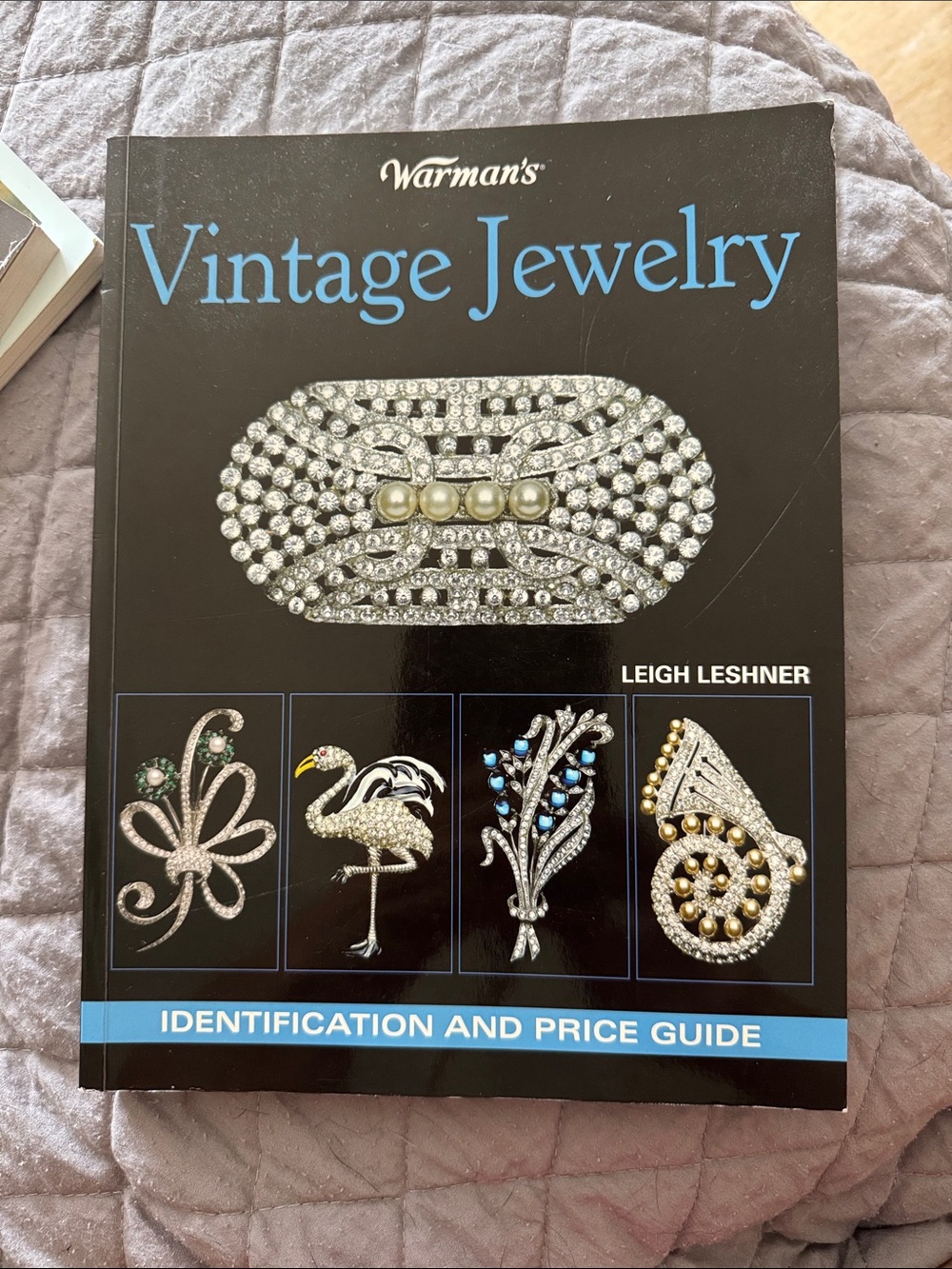 Vintage Jewelry Identification and Price Guide - Black & Blue